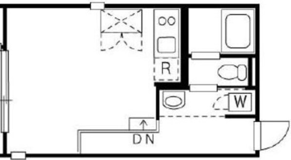 ALERO高円寺南の物件間取画像
